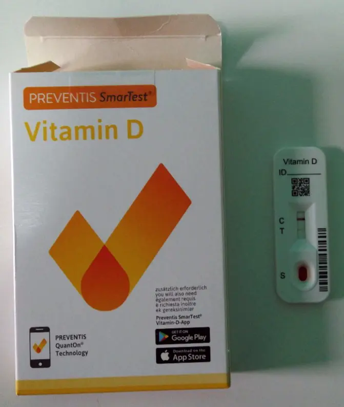 vitamin d bluttest preventis teststreifen