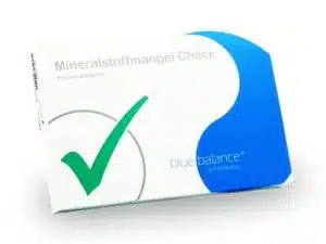blue balance® Mineralstoffmangel Test